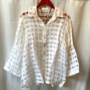 Pure Lino blouse from Italy